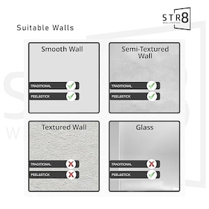 a set of four different types of glass