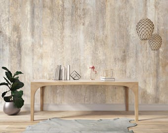 Wood Texture Wallpaper Natural Wall Mural Wood Effect Removable, Peel and Stick