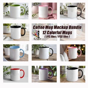 11 oz Coffee Mug Mockup Pack: Templates for Designers (Digital Download)