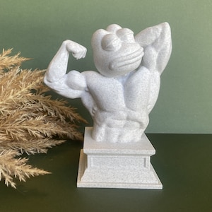 Jacked Pepe Statue