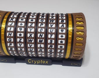 Cryptex Puzzle Box