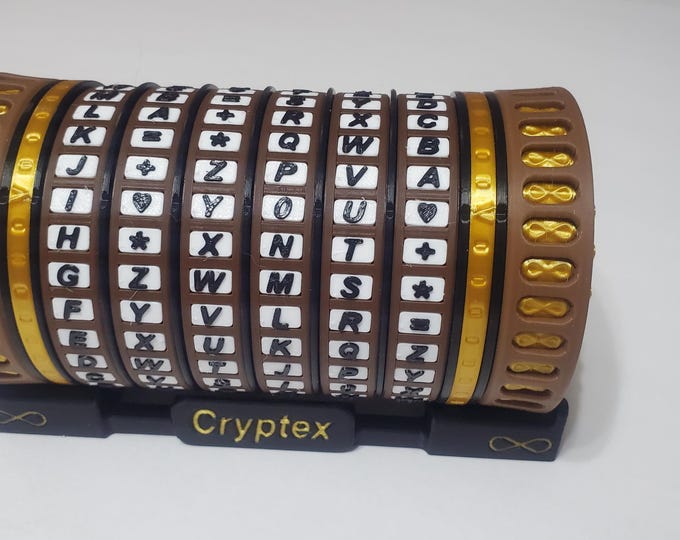 Cryptex Puzzle Box - Etsy
