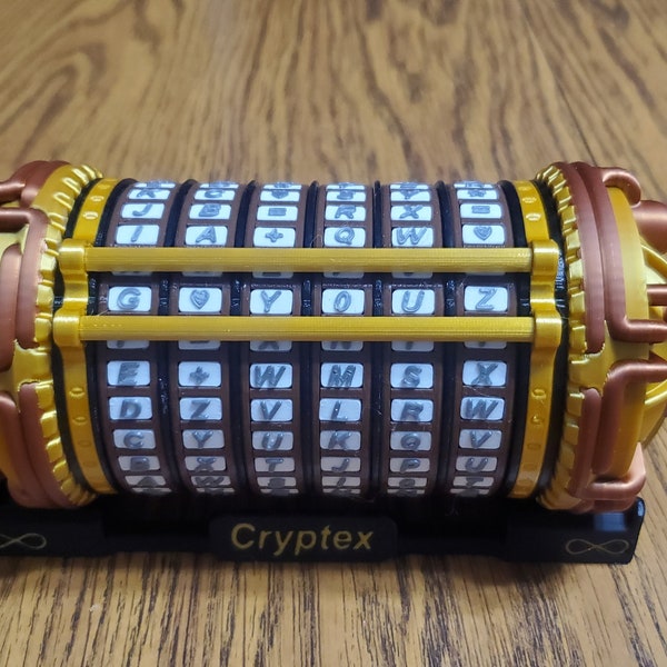 Cryptex Puzzle Box