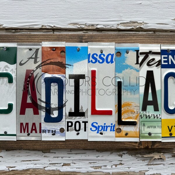 Garage Plate Art Sign Etsy