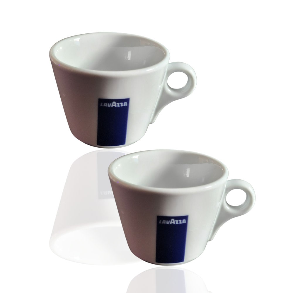Lavazza Cappuccino Cup Set 6oz Cappuccino Mug Set of 2 Classic