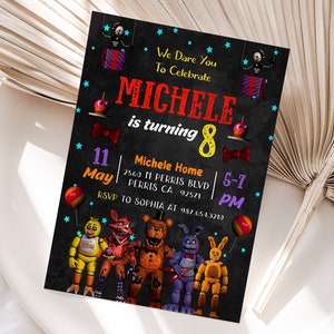  VeSidyHelo 12 Fnaf Goodie Bags Party Supplies Birthday Favor  Candy Goody Paper Bday Decorations : Home & Kitchen