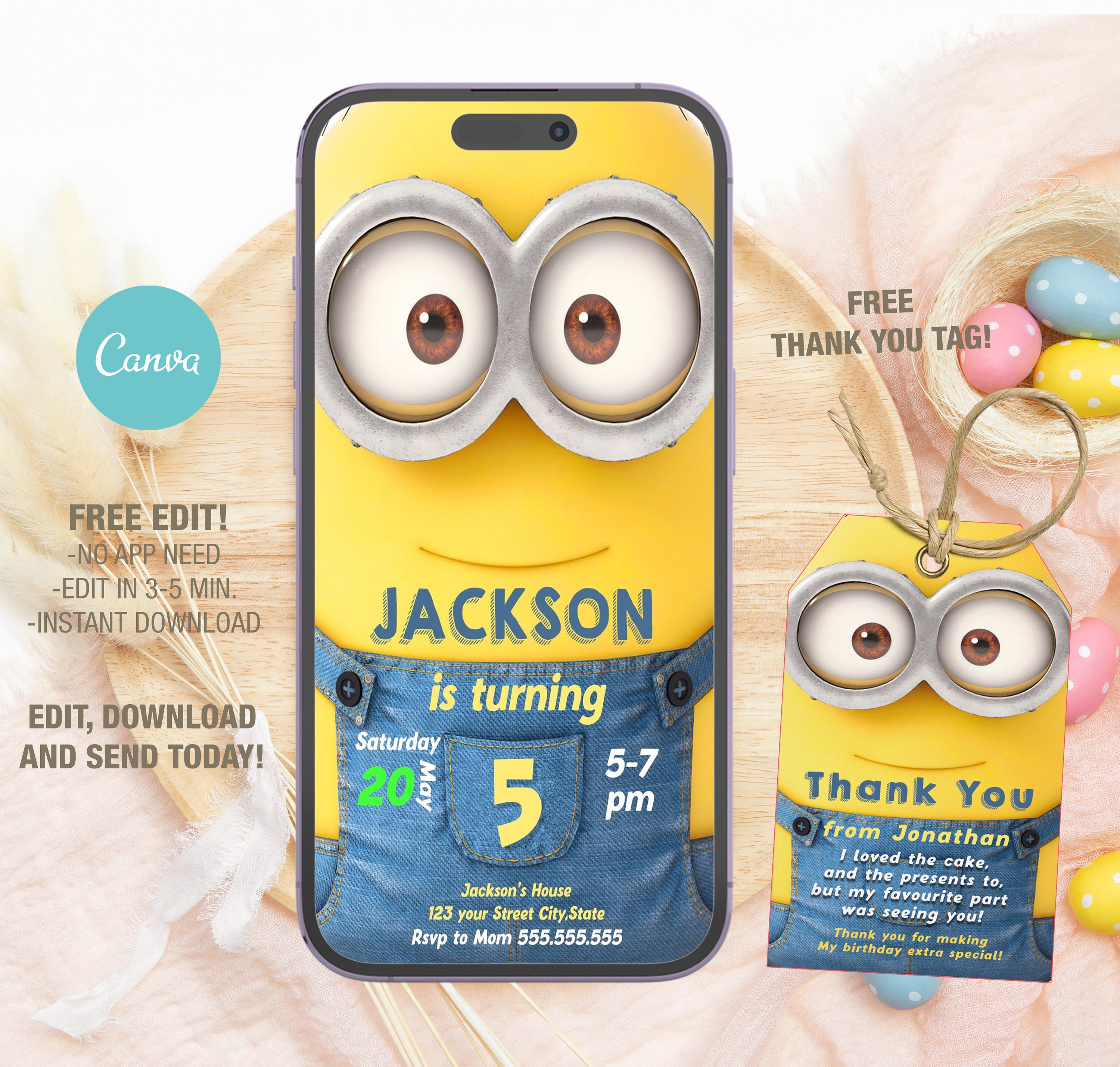 Facebook Minions stickers. Free download Minions png stickers for Android,  iPhone, PC.