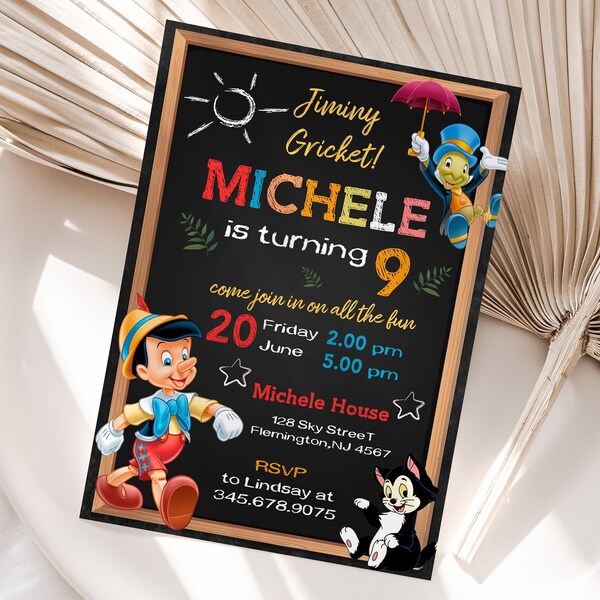 Pinocchio Birthday - Etsy