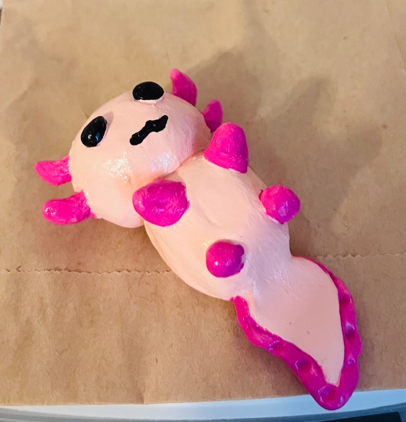 Clay Axolotl by Casey Etsy