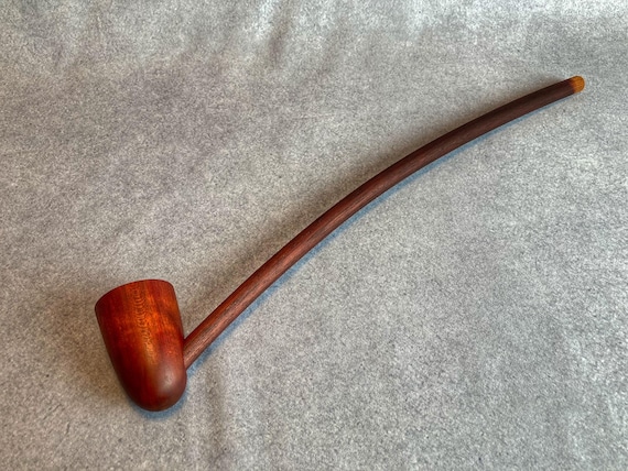 Handcrafted Wizard Pipe: Long Stem Fantasy Tobacco Pipe, Dnd DM Gift
