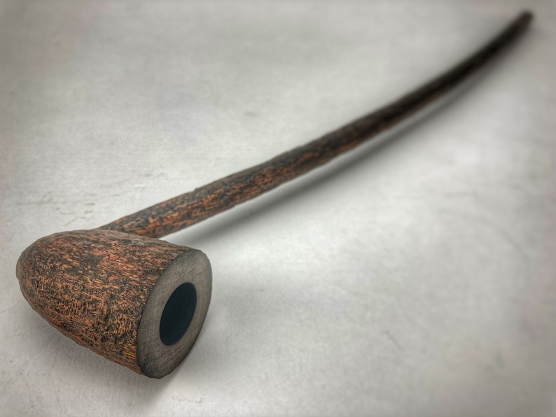 16 Inch Long Stem Wizard Pipe Gandalf Pipe Viking Pipe Smoking Etsy