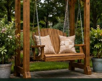 Planos para construir pérgolas, paquetes de construcción de estructuras para columpios de porche exterior, PDF para columpios de pérgola de jardín