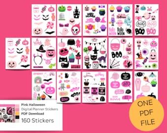 Halloween Planner stickers | stickers | Halloween | planner stickers | digital planner stickers | printable stickers