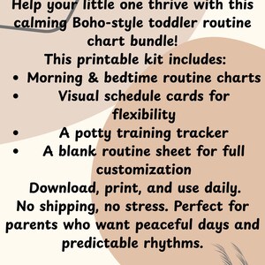 Instant Downloadable Daily Routine Charts for Toddlers and Babies ...