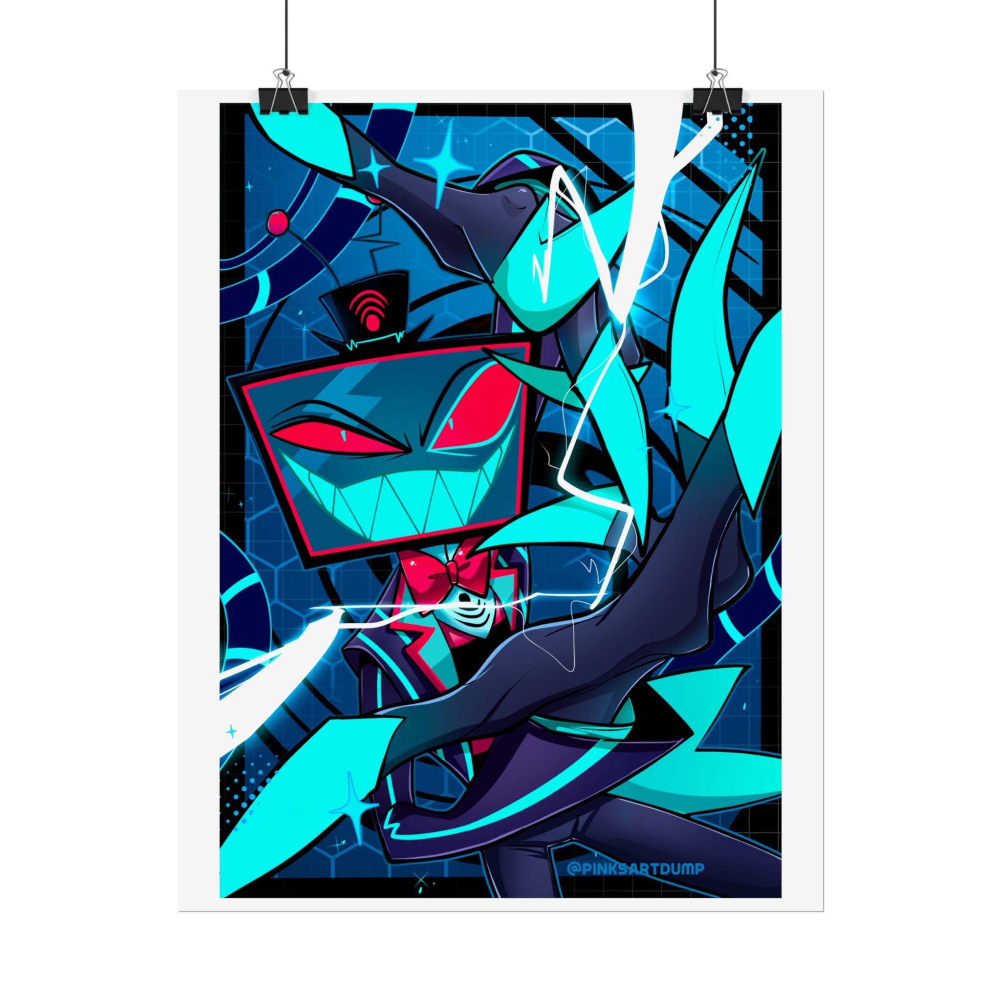 Hazbin Hotel ハズビンホテル Vox ポスター ハズビンホテル 公式ポスター Vox 1枚 - ポスター