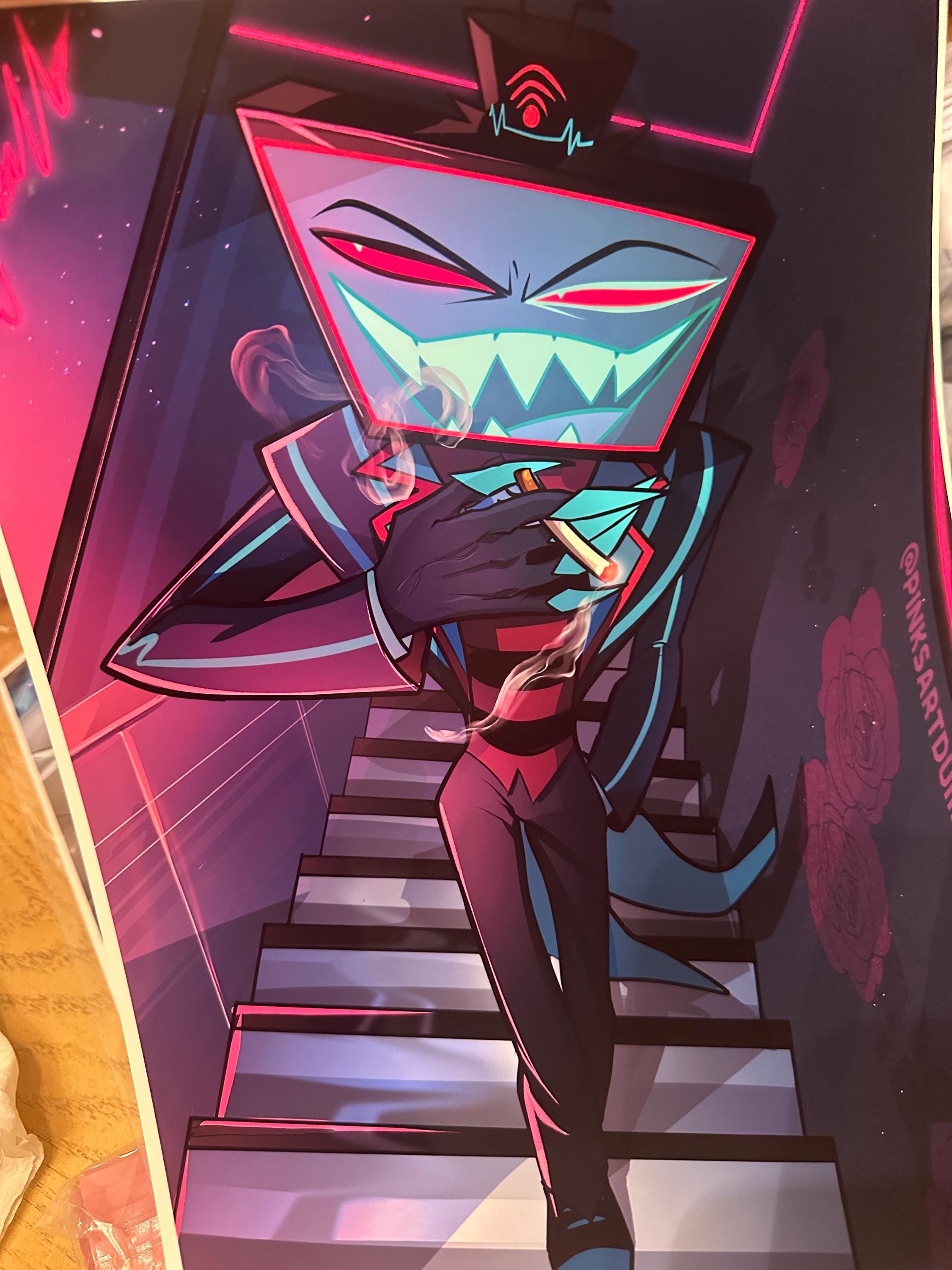 Hazbin Hotel 'Voxtek' In Universe Poster | Hazbin Hotel