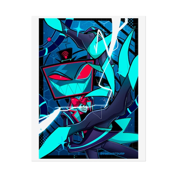 Hazbin Hotel ハズビンホテル Vox ポスター ハズビン ホテル Vox ファンアート ポスター - Etsy 日本