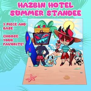Summer hazbin hotel standee - Etsy 日本