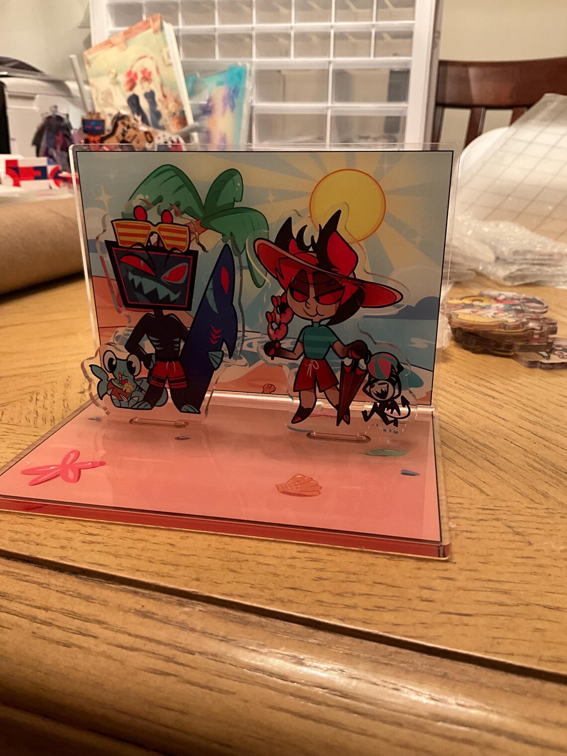 Hazbin Hotel Mini Summer Standee - Etsy