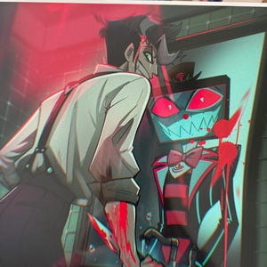 ハズビンホテル トレカ VINCENT WHITMAN / ALASTOR Hazbin Hotel Trading Card Season 2 1st Edition 49/60 Vincent