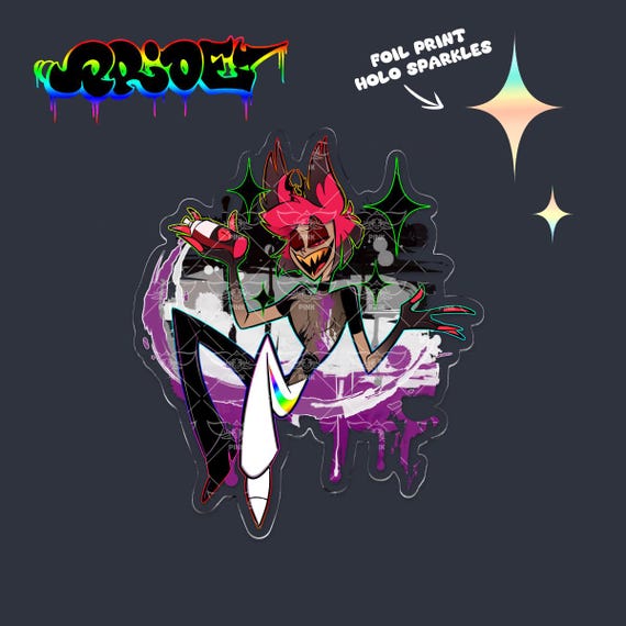 ハズビンホテル PRIDE 箔プリントキーホルダー - Etsy 日本