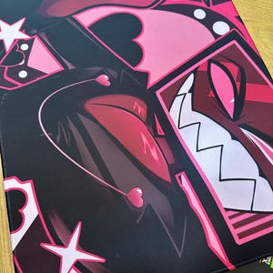 Vox Hazbin Hotel V-day Playmat (READ DESCRIPTION) - Etsy