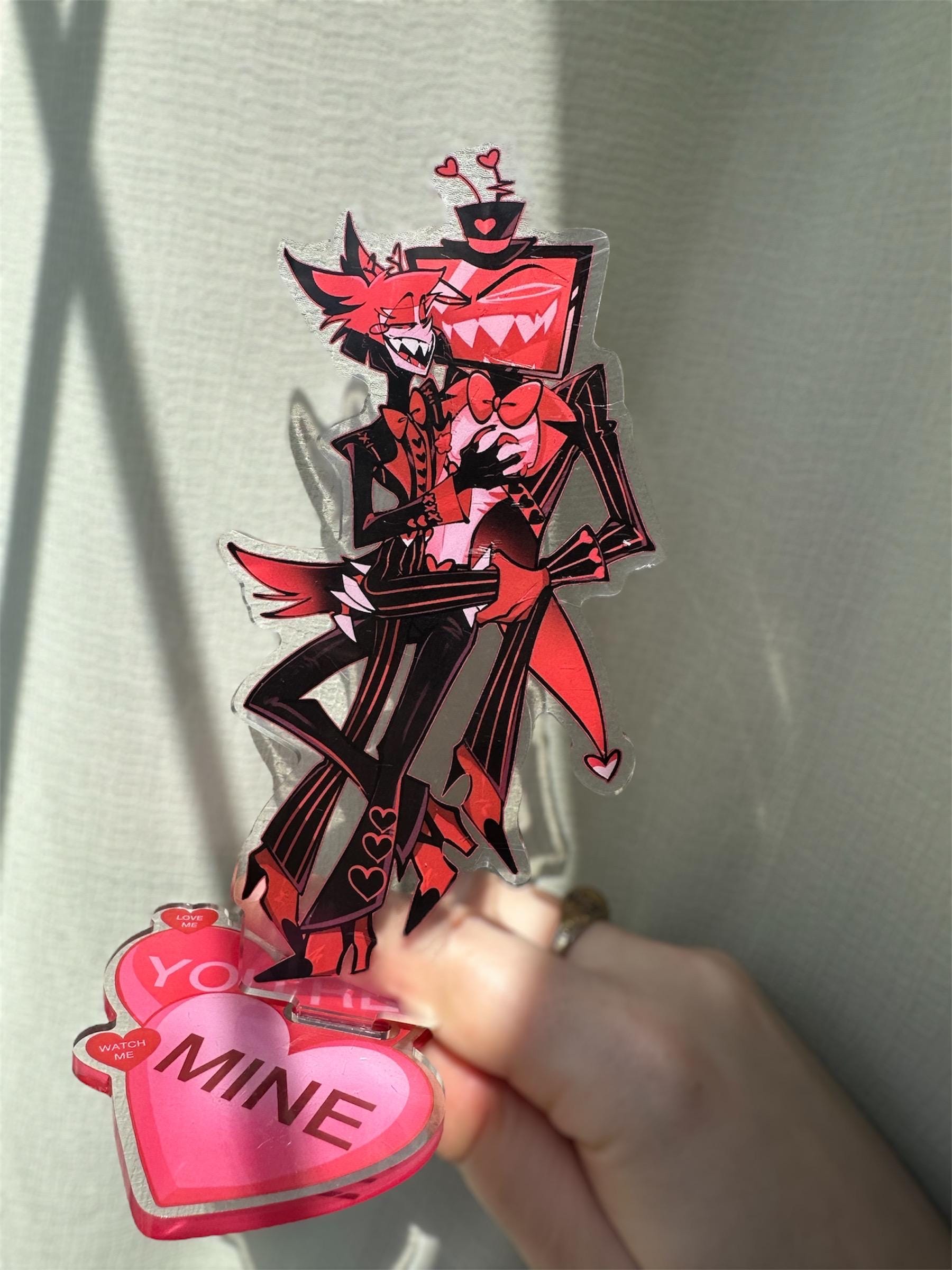 Hazbin Hotel Valentine's Radiostatic Standee - Etsy
