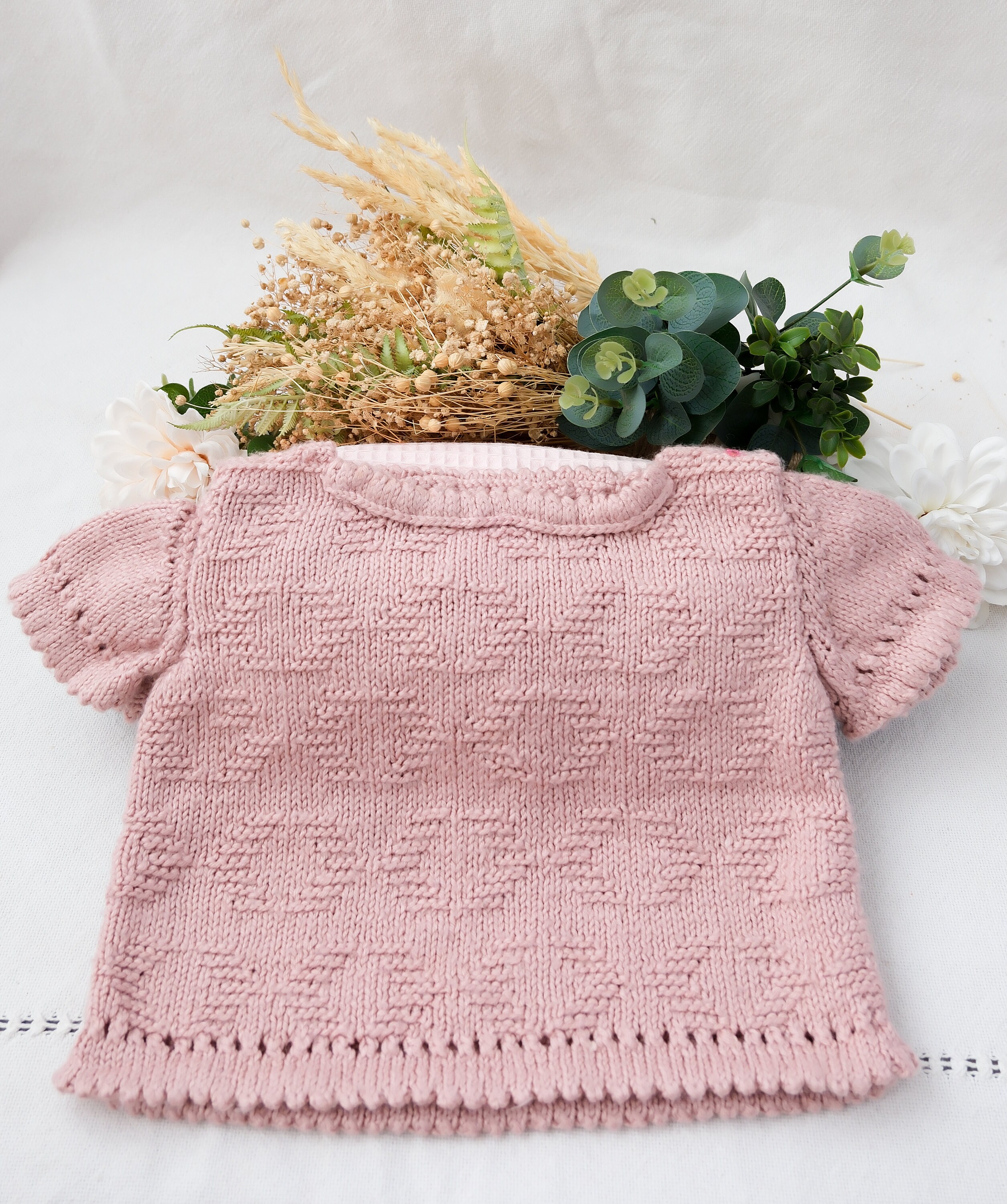 Baby Knit Sweater Girl Child Hand Knit Sweater Handmade Girl Etsy