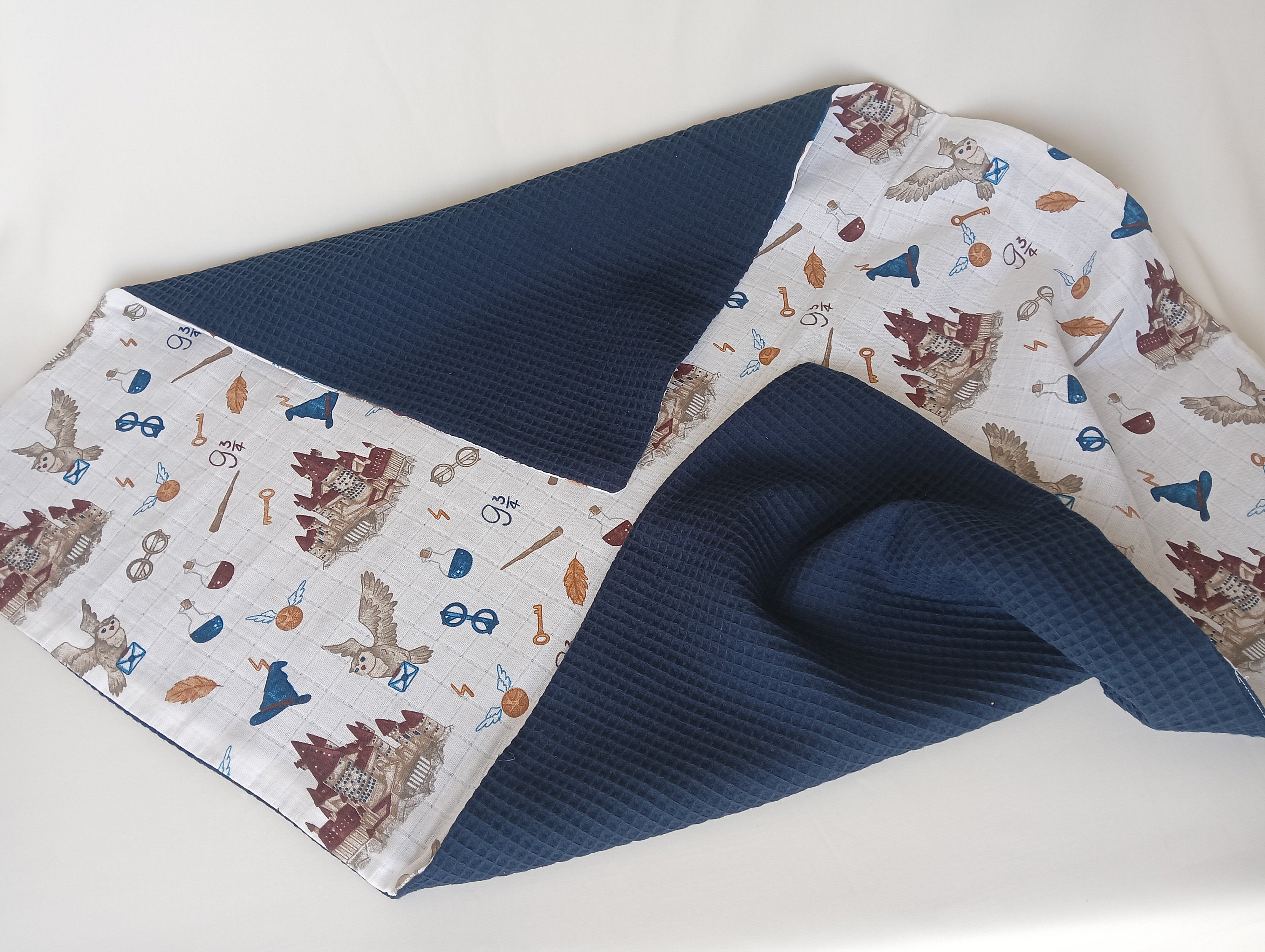 Baby Muslin Swaddle Blanket,wizard Baby Muslin Squares, Burping Cloth ...