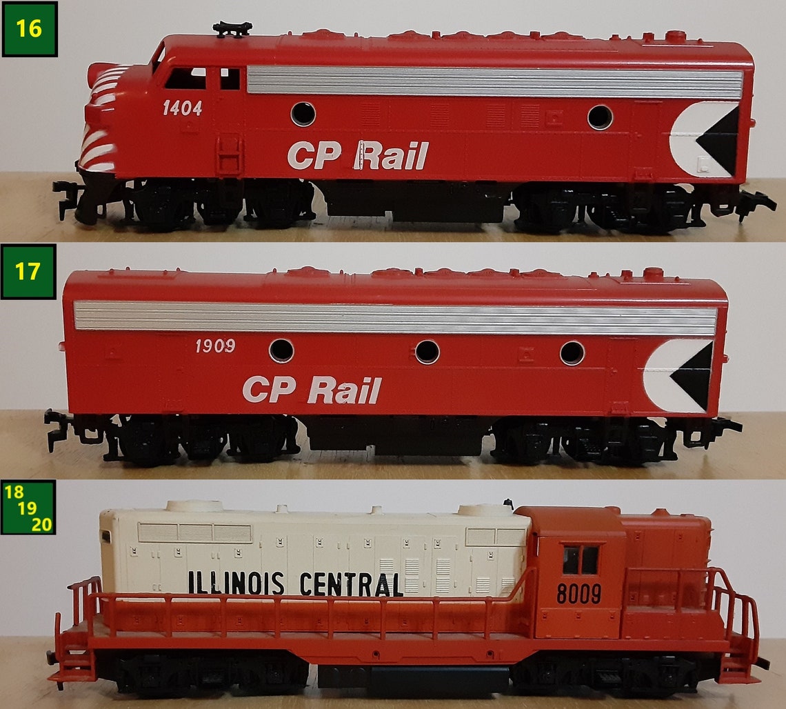 The HO Gauge Train Engine Collection Etsy