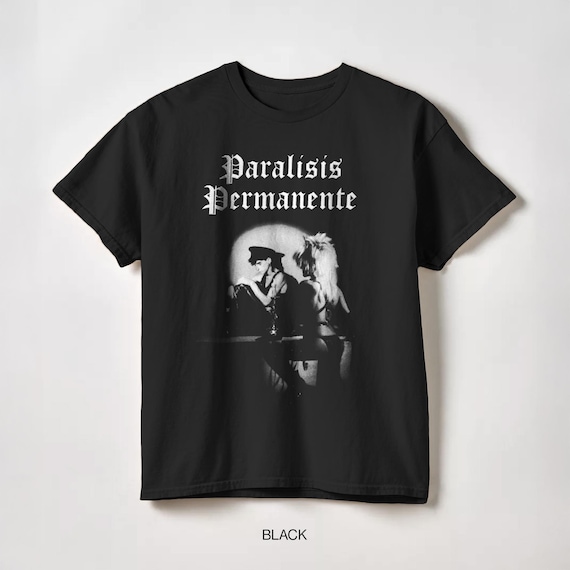 Paralisis Permanente T-shirt – Spanish Post-punk Goth Music Tee - Etsy