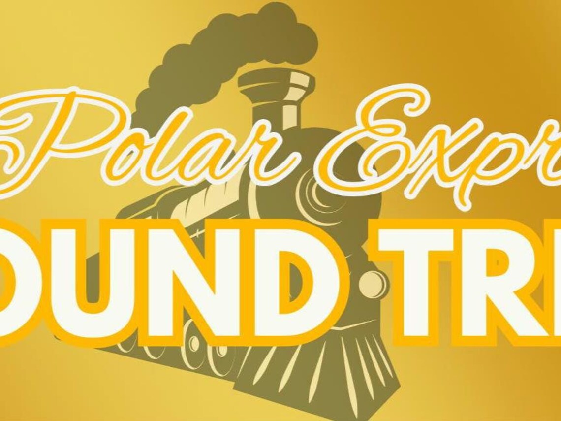 The Polar Express Printable PDF Golden Train Ticket Digital Download Etsy