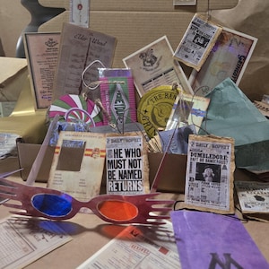 Adventskalender für die Zaubererschule: Handgefertigte Ornamente & Erinnerungsstücke