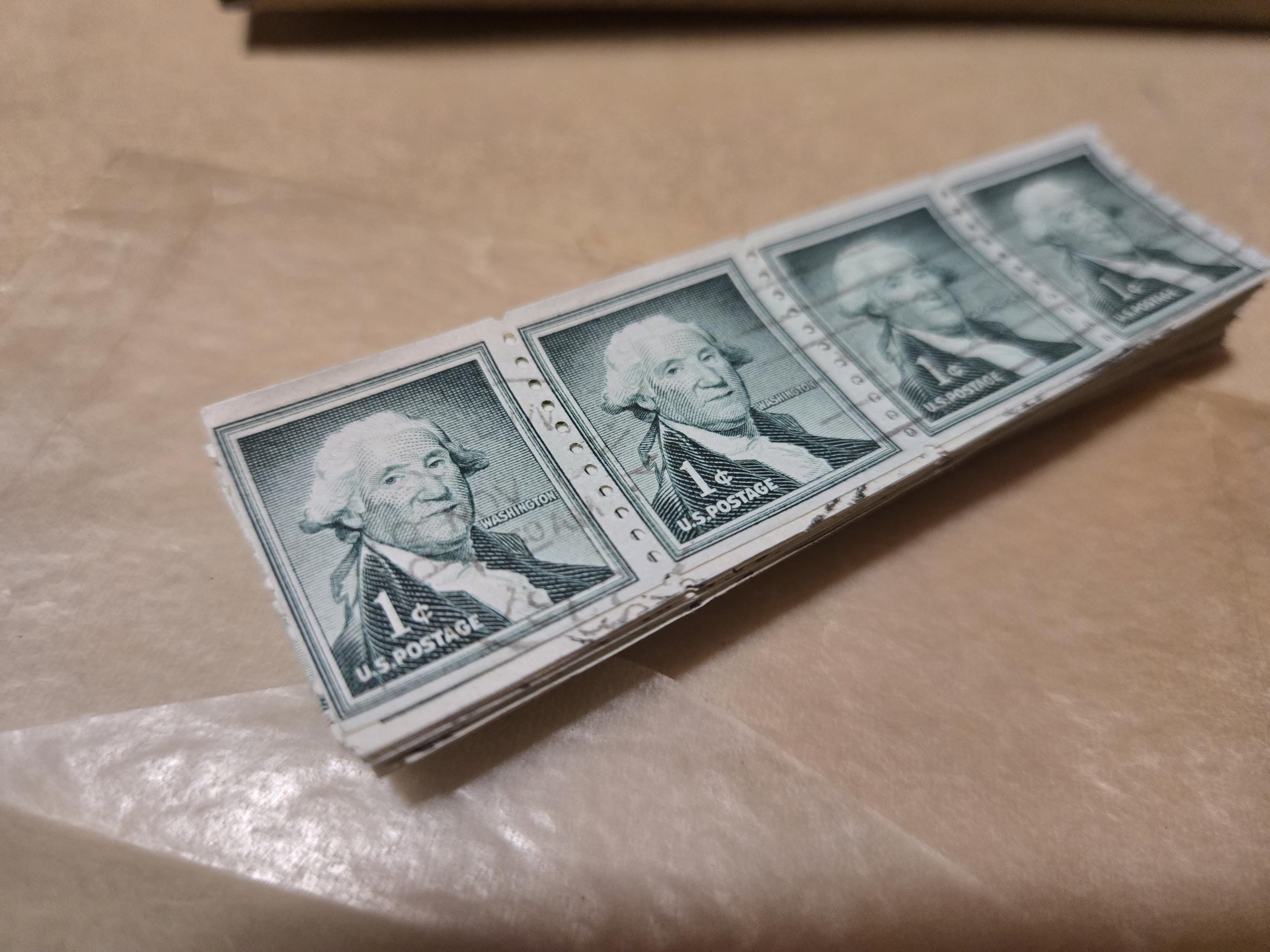 Carte Postale Ancienne 1912 Dos Divisé - Timbre 1c George Washington Vert - Pâques