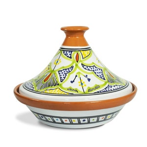 Hand-Painted Traditional Tagine Blue