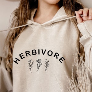Herbivore Sweatshirt, Vegan Sweatshirt, Herbivore Hoodie, Plant-Based Sweatshirt, Vegetarian Sweater,Vegan Shirt,Vegan Sweater,Herbivore Tee