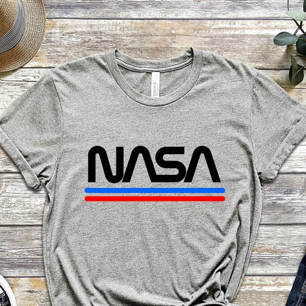 Nasa Logo Shirt, Nasa Space Logo Mens T-Shirt, Nasa Shirt, Nasa T-Shirt, Nasa Space Shirt, Nasa T-Shirt, Man Nasa Tee, Space Shirt