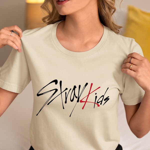 Stray Kids Logo Shirt- Stray Kids Merch- Stray Kids T-shirt- SKZ Shirt- Stray Kids Kpop Shirt- Stay Fandom- Stray Kids Kpop Gift- Korean Tee