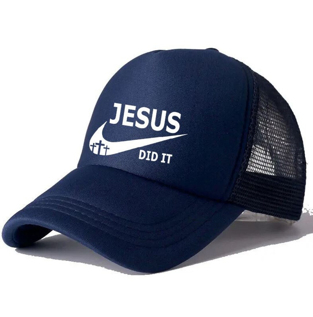 Jesus Did It Hat, Christian Hats, Inspirational Dad Hat, Jesus Christ