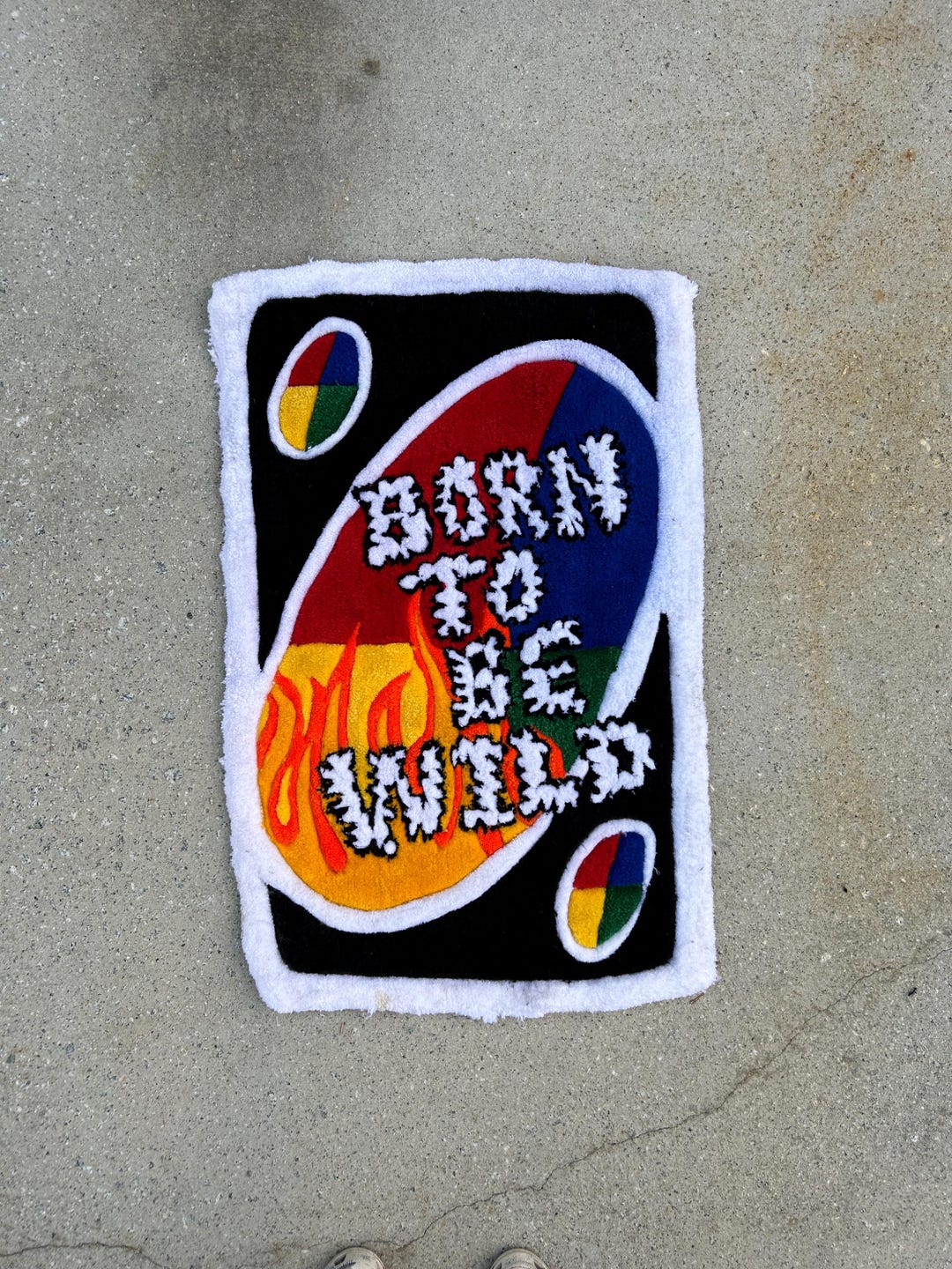 Uno Skin Rug Custom Uno Wild Card Rug - Etsy