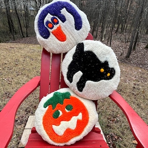 Scented Sugar Cookie Halloween Pillows