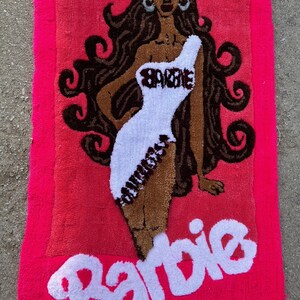 Ivy Barbie Rug With Interchangeable Outfits - Etsy