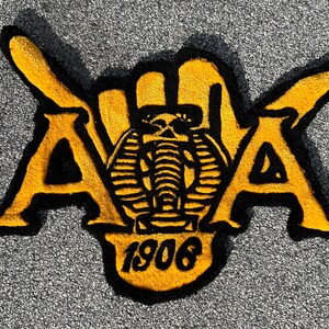 Alpha Phi Alpha / Black/ Gold/ Handmade Rug/ Divine 9/ Greek ...