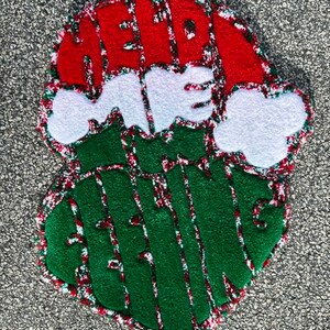 Help Me! I&#39;m Feeling Grinch Rug
