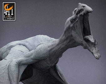 Proto Wyvern - 3D Miniature for Tabletop Gaming - Lord of the Print