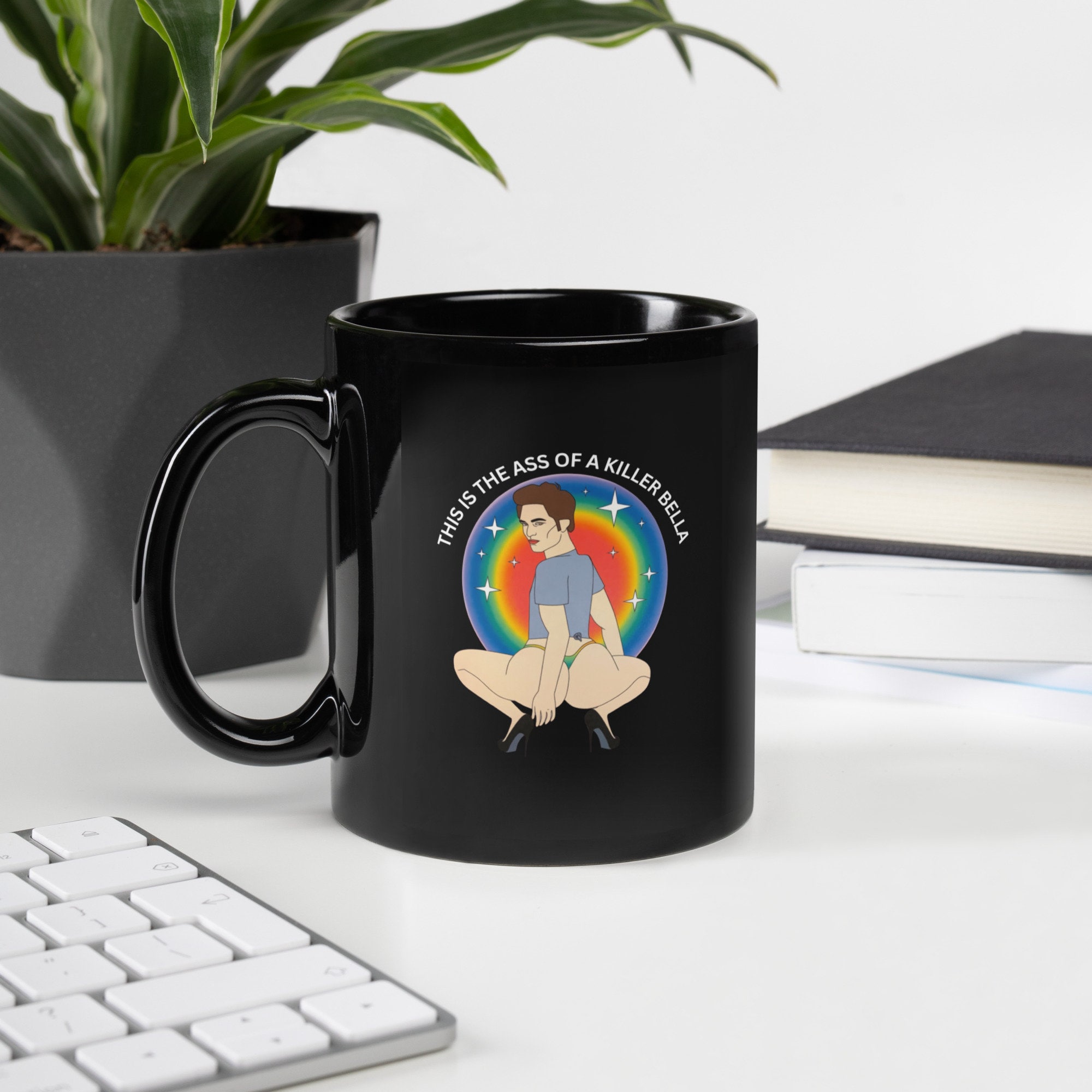 Twilight Parody Coffee Mug - This is the Ass of a Killer Bella - Funny Edward Cullen Design