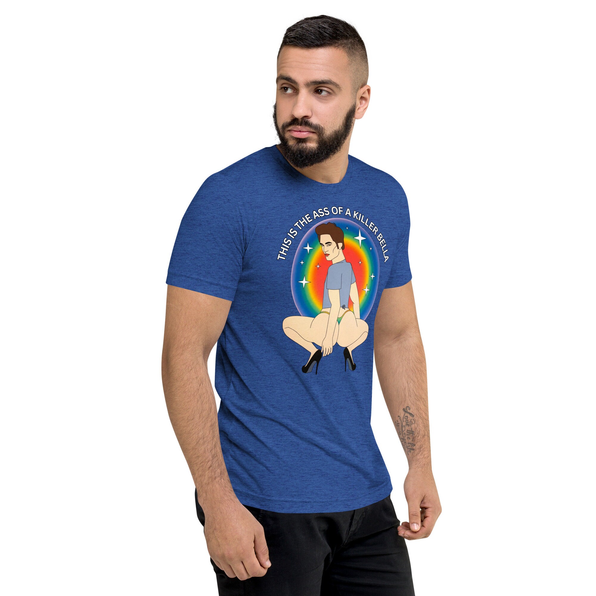 Twilight Parody Bella Canvas T-shirt - This is the Ass of a Killer 