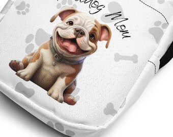 Bulldog Mom Utility Crossbody Bag - Perfect for Outdoors