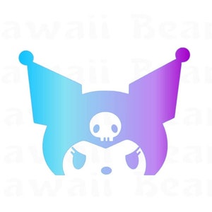 Kuro Peeker Decal | Kuro-mi Sticker | Car Decal | Kuro Sticker | Car Window Decal | Cartoon Character Sticker | Kuro Decal | KawaiiBeam