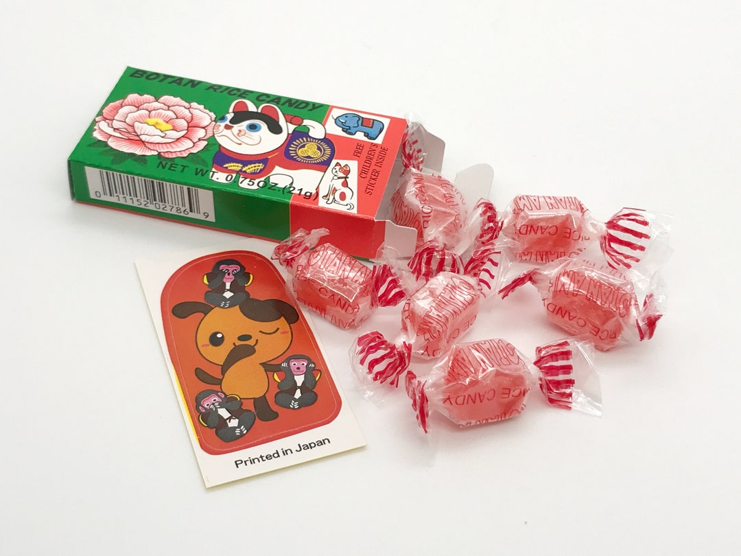Botan Rice Candy 0.75 OZ pack of 2 - Etsy